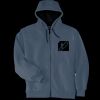 Heavyweight Full Zip Hooded Sweatshirt with Thermal Lining Thumbnail