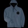 Heavyweight Full Zip Hooded Sweatshirt with Thermal Lining Thumbnail