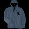 Heavyweight Full Zip Hooded Sweatshirt with Thermal Lining Thumbnail