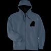 Heavyweight Full Zip Hooded Sweatshirt with Thermal Lining Thumbnail