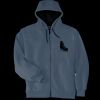 Heavyweight Full Zip Hooded Sweatshirt with Thermal Lining Thumbnail