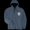 Heavyweight Full Zip Hooded Sweatshirt with Thermal Lining Thumbnail