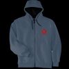 Heavyweight Full Zip Hooded Sweatshirt with Thermal Lining Thumbnail