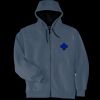 Heavyweight Full Zip Hooded Sweatshirt with Thermal Lining Thumbnail