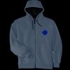 Heavyweight Full Zip Hooded Sweatshirt with Thermal Lining Thumbnail