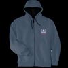 Heavyweight Full Zip Hooded Sweatshirt with Thermal Lining Thumbnail