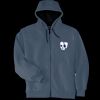 Heavyweight Full Zip Hooded Sweatshirt with Thermal Lining Thumbnail