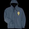 Heavyweight Full Zip Hooded Sweatshirt with Thermal Lining Thumbnail