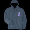 Heavyweight Full Zip Hooded Sweatshirt with Thermal Lining Thumbnail