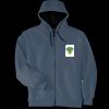 Heavyweight Full Zip Hooded Sweatshirt with Thermal Lining Thumbnail