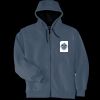 Heavyweight Full Zip Hooded Sweatshirt with Thermal Lining Thumbnail