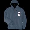 Heavyweight Full Zip Hooded Sweatshirt with Thermal Lining Thumbnail