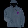 Heavyweight Full Zip Hooded Sweatshirt with Thermal Lining Thumbnail