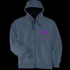 Heavyweight Full Zip Hooded Sweatshirt with Thermal Lining Thumbnail