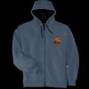 Heavyweight Full Zip Hooded Sweatshirt with Thermal Lining Thumbnail