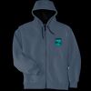 Heavyweight Full Zip Hooded Sweatshirt with Thermal Lining Thumbnail