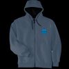 Heavyweight Full Zip Hooded Sweatshirt with Thermal Lining Thumbnail