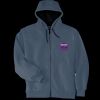 Heavyweight Full Zip Hooded Sweatshirt with Thermal Lining Thumbnail