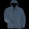 Heavyweight Full Zip Hooded Sweatshirt with Thermal Lining Thumbnail