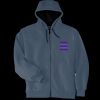 Heavyweight Full Zip Hooded Sweatshirt with Thermal Lining Thumbnail