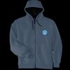 Heavyweight Full Zip Hooded Sweatshirt with Thermal Lining Thumbnail
