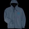 Heavyweight Full Zip Hooded Sweatshirt with Thermal Lining Thumbnail