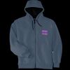 Heavyweight Full Zip Hooded Sweatshirt with Thermal Lining Thumbnail