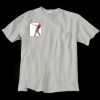 Ultra Cotton 100% Cotton T Shirt with Pocket Thumbnail