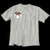Ultra Cotton 100% Cotton T Shirt with Pocket Thumbnail