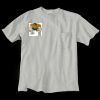 Ultra Cotton 100% Cotton T Shirt with Pocket Thumbnail
