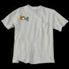 Ultra Cotton 100% Cotton T Shirt with Pocket Thumbnail