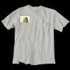 Ultra Cotton 100% Cotton T Shirt with Pocket Thumbnail