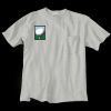 Ultra Cotton 100% Cotton T Shirt with Pocket Thumbnail