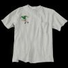 Ultra Cotton 100% Cotton T Shirt with Pocket Thumbnail