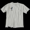 Ultra Cotton 100% Cotton T Shirt with Pocket Thumbnail
