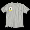 Ultra Cotton 100% Cotton T Shirt with Pocket Thumbnail