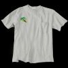 Ultra Cotton 100% Cotton T Shirt with Pocket Thumbnail
