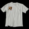 Ultra Cotton 100% Cotton T Shirt with Pocket Thumbnail