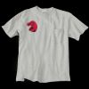 Ultra Cotton 100% Cotton T Shirt with Pocket Thumbnail