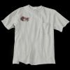 Ultra Cotton 100% Cotton T Shirt with Pocket Thumbnail