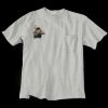 Ultra Cotton 100% Cotton T Shirt with Pocket Thumbnail
