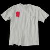 Ultra Cotton 100% Cotton T Shirt with Pocket Thumbnail