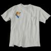 Ultra Cotton 100% Cotton T Shirt with Pocket Thumbnail