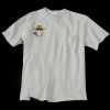 Ultra Cotton 100% Cotton T Shirt with Pocket Thumbnail