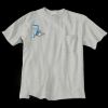 Ultra Cotton 100% Cotton T Shirt with Pocket Thumbnail