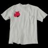 Ultra Cotton 100% Cotton T Shirt with Pocket Thumbnail