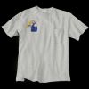 Ultra Cotton 100% Cotton T Shirt with Pocket Thumbnail