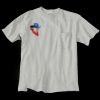 Ultra Cotton 100% Cotton T Shirt with Pocket Thumbnail