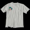 Ultra Cotton 100% Cotton T Shirt with Pocket Thumbnail