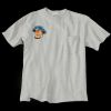 Ultra Cotton 100% Cotton T Shirt with Pocket Thumbnail
